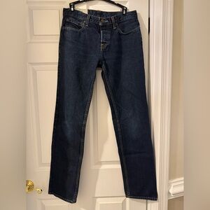 Hollister Men's Deep Indigo Straight Jeans